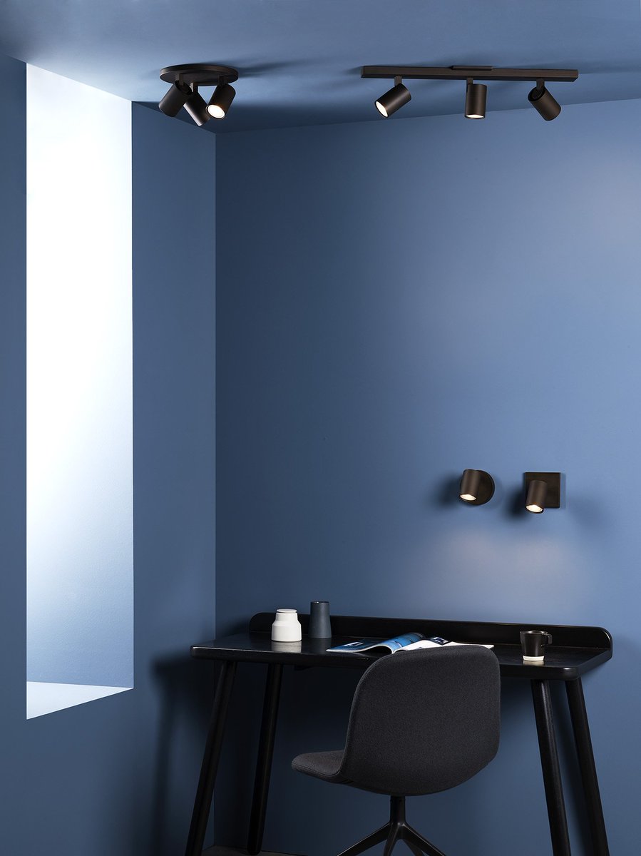 Astro Ascoli Twin Spotlight Matt Black –  from Amos Lighting + Home