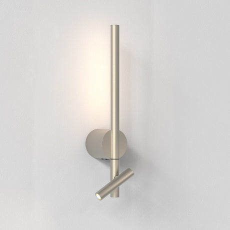 Astro Baton Bedside Reader LED Matt Nickel –  from Amos Lighting + Home