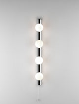 Astro Cabaret Bathroom Wall Light, Polished Chrome IP44 –  from Amos Lighting + Home