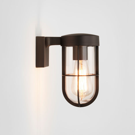 Astro Cabin Wall Light, Bronze IP44 –  from Amos Lighting + Home