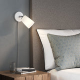 Astro Carlton Switched Wall Light Plug-In Porcelain –  from Amos Lighting + Home