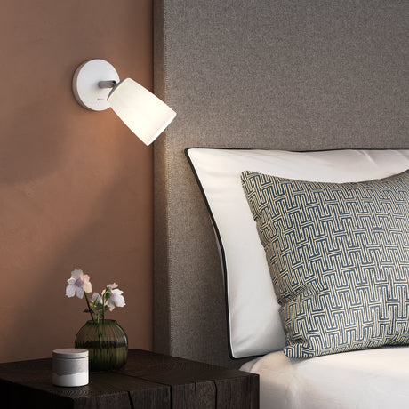 Astro Carlton Switched Wall Light Porcelain –  from Amos Lighting + Home