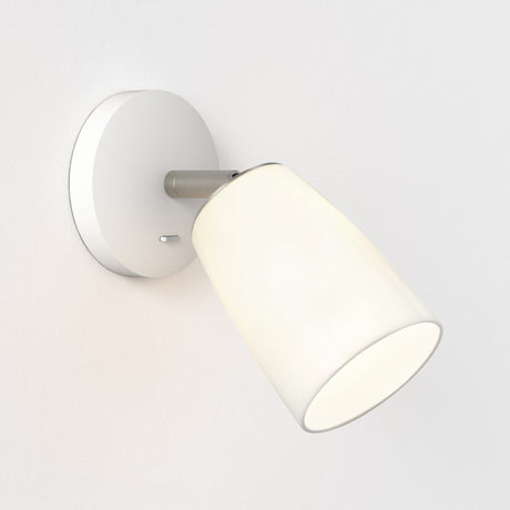 Astro Carlton Switched Wall Light Porcelain –  from Amos Lighting + Home