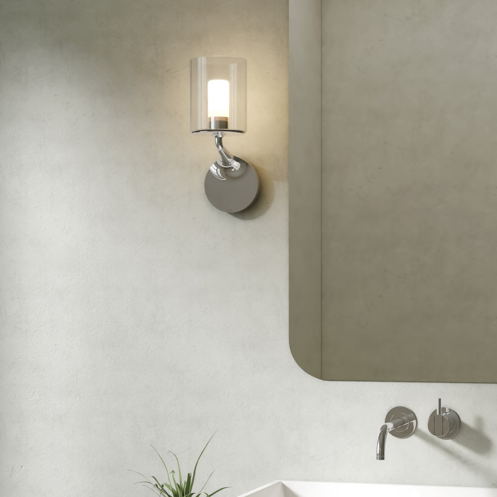 Astro Elena Bathroom Wall Light Polished Chrome –  from Amos Lighting + Home