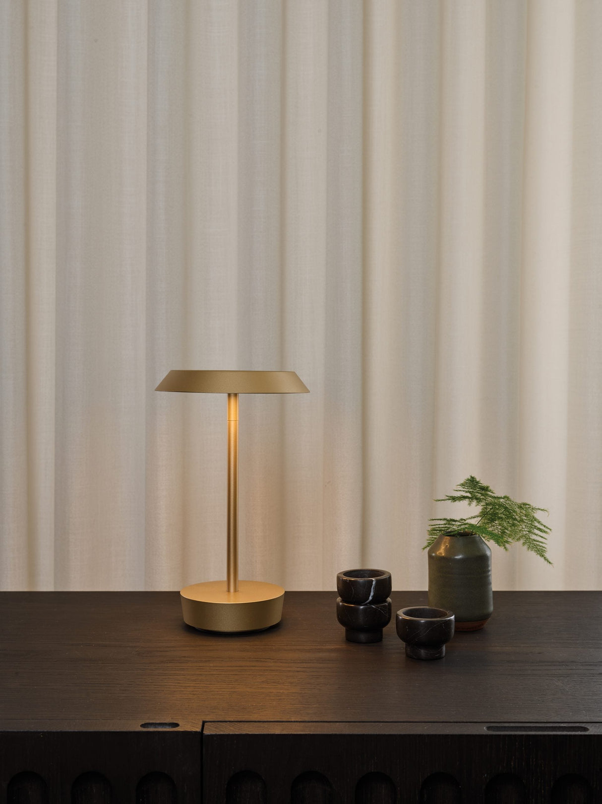 Astro Halo Portable Rechargeable Desk Lamp Light Bronze –  from Amos Lighting + Home