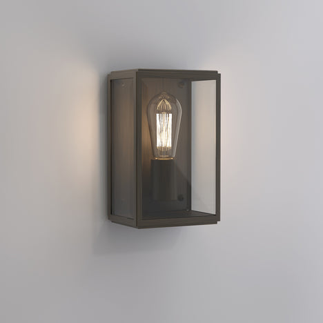 Astro Homefield 160 Outdoor Wall Light Bronze IP44 –  from Amos Lighting + Home