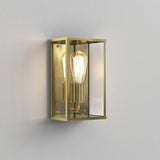 Astro Homefield Outdoor Wall Light Natural Brass IP44 –  from Amos Lighting + Home