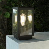 Astro Homefield Pedestal, Textured Black –  from Amos Lighting + Home