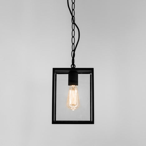 Astro Homefield Pendant 240, Textured Black –  from Amos Lighting + Home