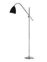 Astro Joel Floor Lamp Matt Black and Polished Chrome –  from Amos Lighting + Home