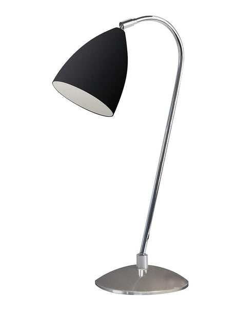 Astro Joel Table Lamp Matt Black and Polished Chrome –  from Amos Lighting + Home