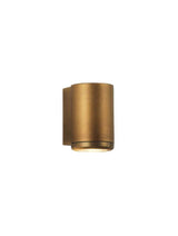 Astro Jura Single Outdoor Wall Light, Brass IP44 –  from Amos Lighting + Home