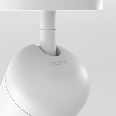 Astro Koto Single Spotlight Matt White –  from Amos Lighting + Home