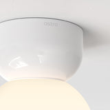 Astro Lyra 140 Bathroom Ceiling Light Gloss Glaze White –  from Amos Lighting + Home