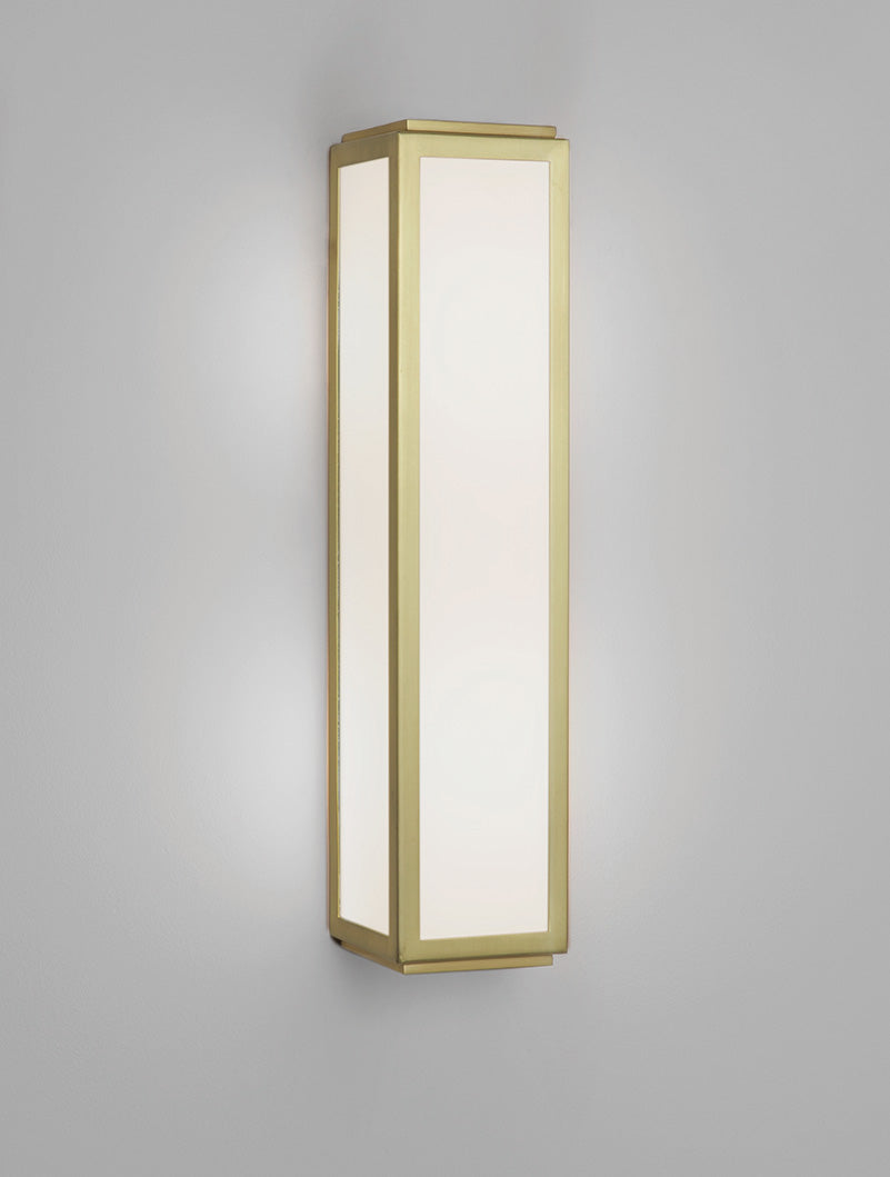 Astro Mashiko 360 Classic Wall Light, Matt Gold IP44 –  from Amos Lighting + Home