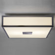 Astro Mashiko Square Ceiling Light, Polished Chrome IP44 –  from Amos Lighting + Home