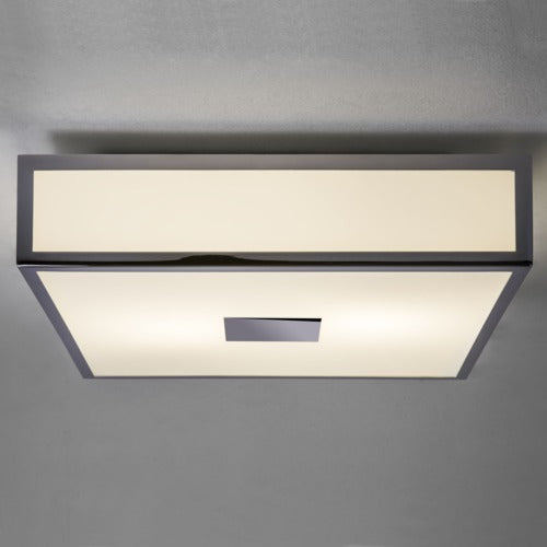 Astro Mashiko Square Ceiling Light, Polished Chrome IP44 –  from Amos Lighting + Home