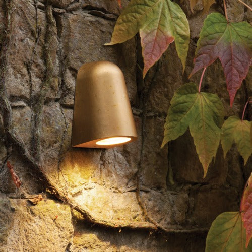 Astro Mast Outdoor Wall Light Antique Brass, IP65 –  from Amos Lighting + Home