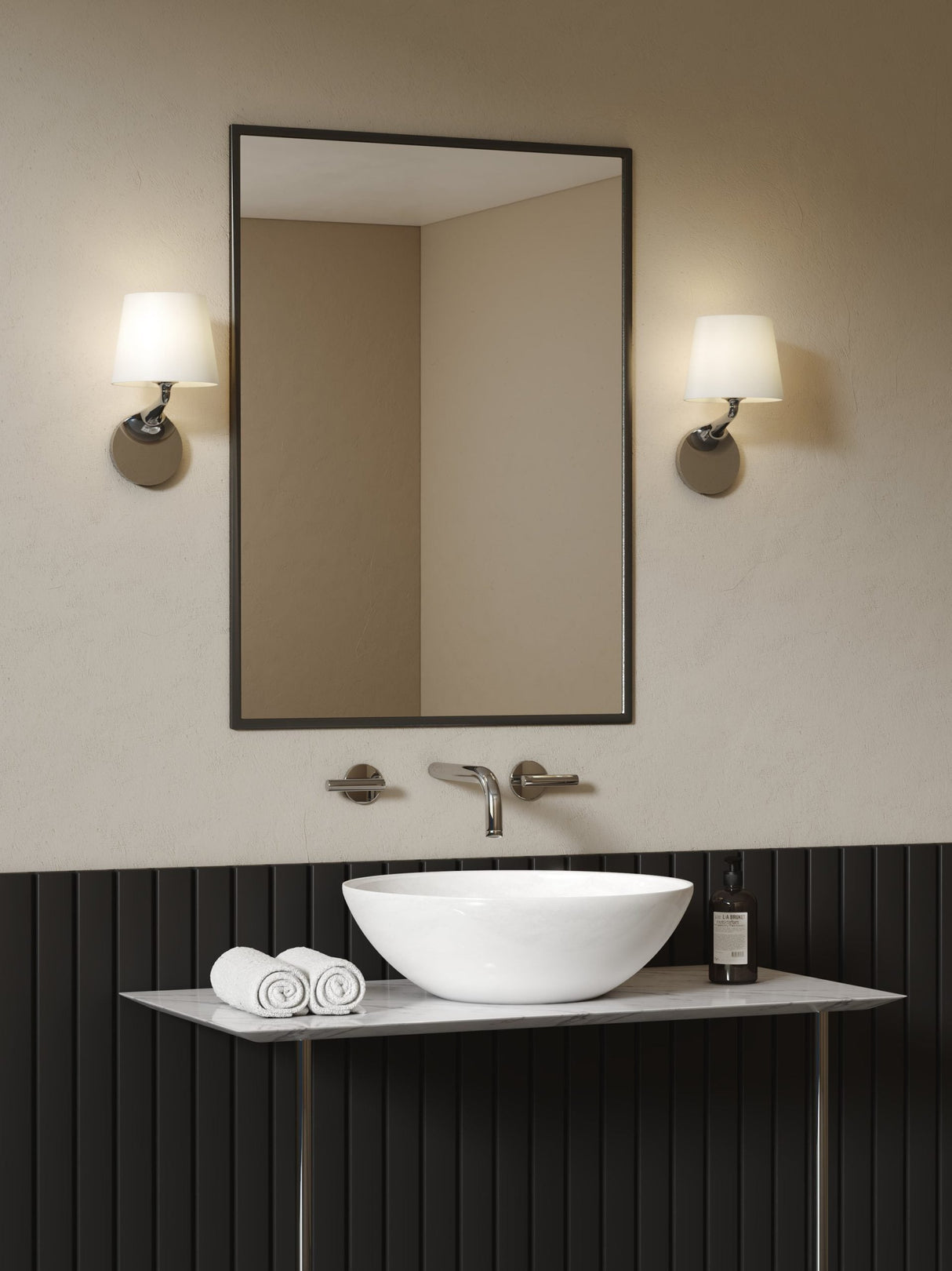 Astro Millie Bathroom Wall Light IP44 Polished Chrome –  from Amos Lighting + Home