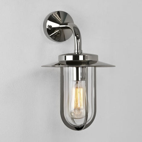 Astro Montparnasse Wall Light Polished Nickel IP44 –  from Amos Lighting + Home