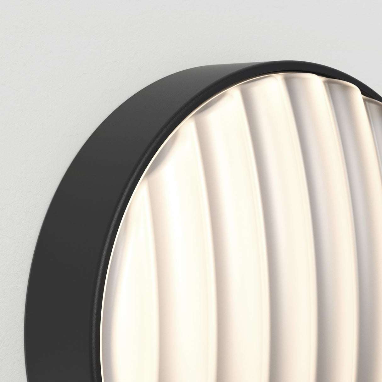 Astro Montreal Outdoor Wall Light Round 300 Black –  from Amos Lighting + Home