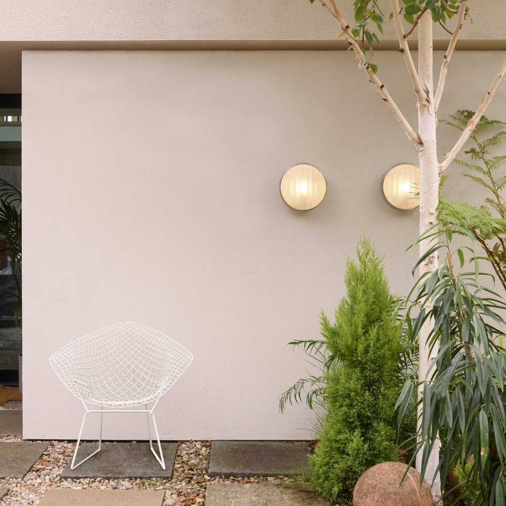 Astro Montreal Outdoor Wall Light Round 300 Coastal Stainless Steel –  from Amos Lighting + Home