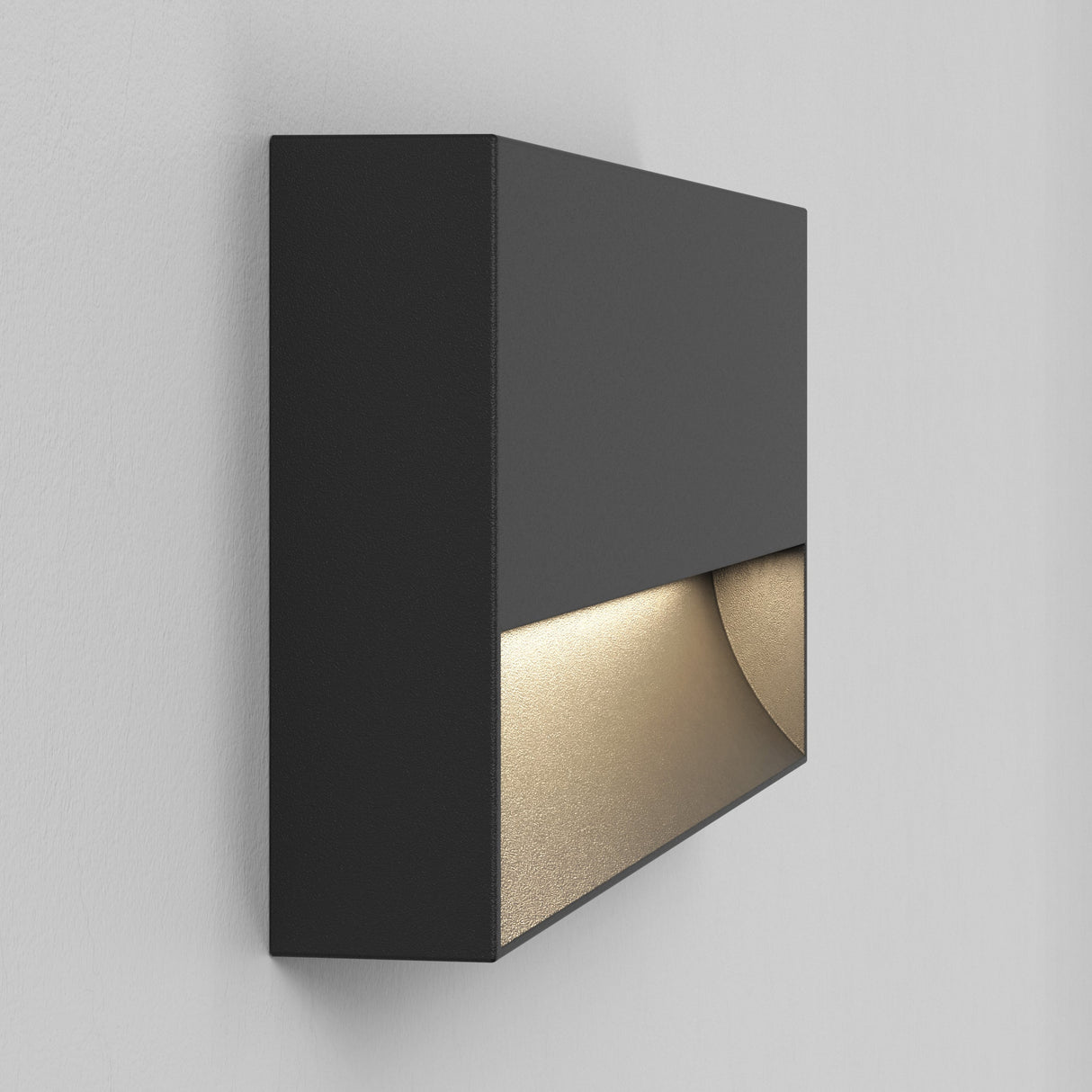 Astro Mori 250 Outdoor LED wall Light IP65 Textured Black –  from Amos Lighting + Home