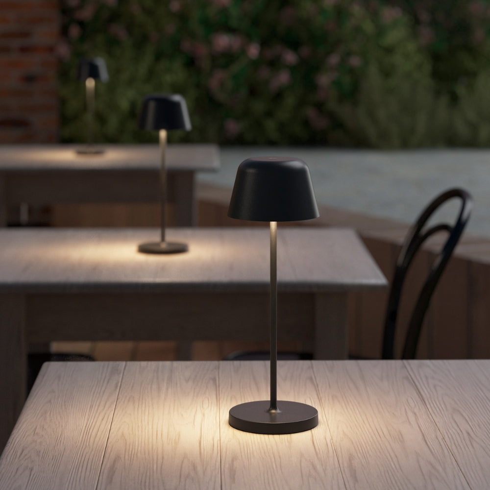 Astro Nomad Rechargeable Outdoor Table Lamp Textured Black –  from Amos Lighting + Home