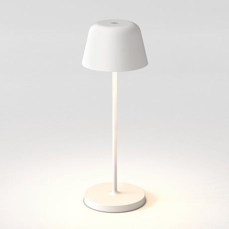 Astro Nomad Rechargeable Outdoor Table Lamp Textured White –  from Amos Lighting + Home