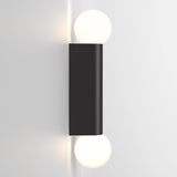 Astro Ortona Twin Bathroom Wall Light Matt Black –  from Amos Lighting + Home