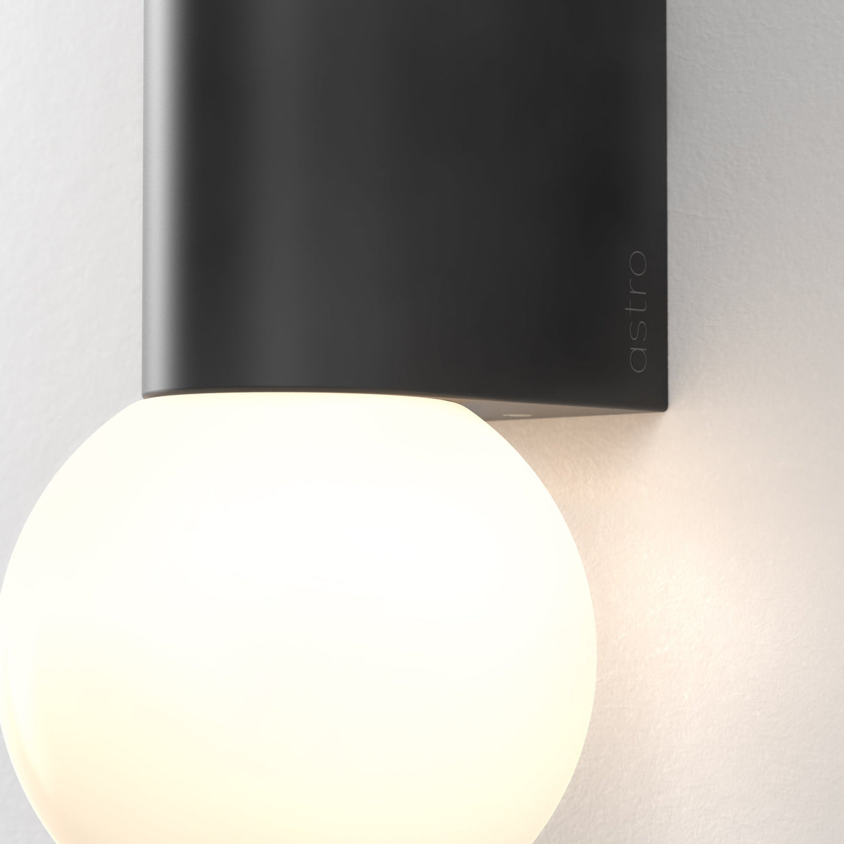 Astro Ortona Twin Bathroom Wall Light Matt Black –  from Amos Lighting + Home