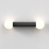 Astro Ortona Twin Bathroom Wall Light Matt Black –  from Amos Lighting + Home