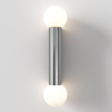 Astro Ortona Twin Bathroom Wall Light Polished Chrome –  from Amos Lighting + Home