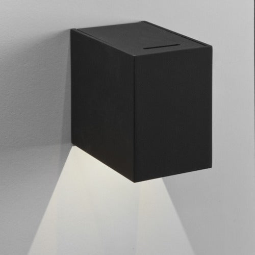 Astro Oslo 100 Outdoor Wall Light Textured Black –  from Amos Lighting + Home