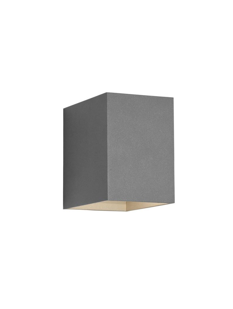 Astro Oslo 100 Outdoor Wall Light Textured Grey –  from Amos Lighting + Home