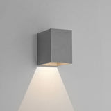 Astro Oslo 100 Outdoor Wall Light Textured Grey –  from Amos Lighting + Home