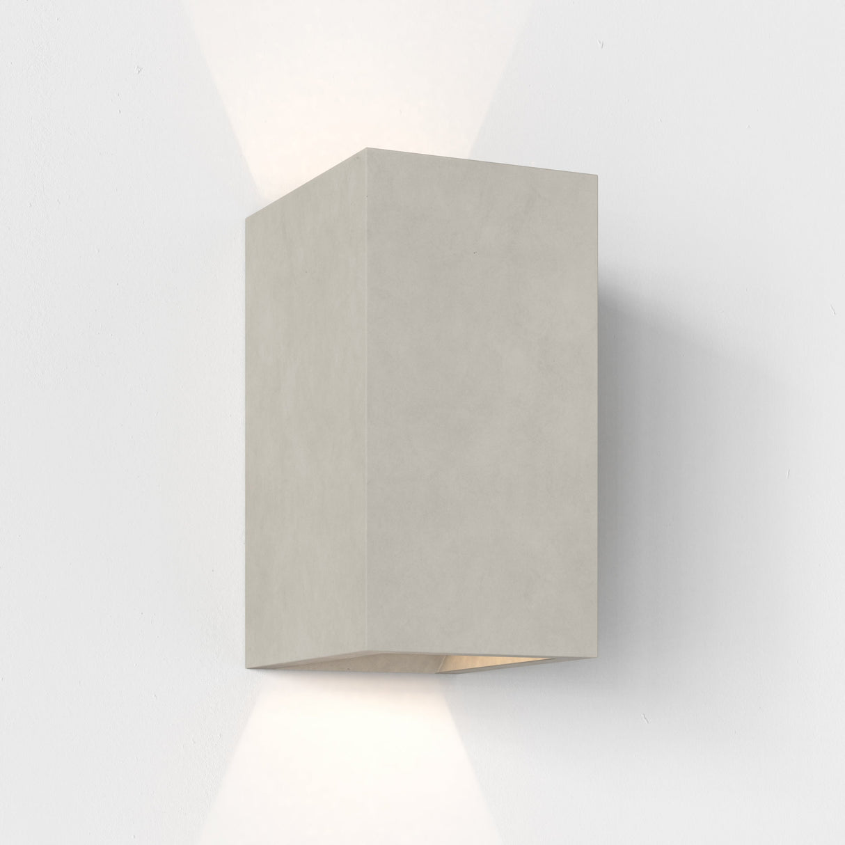 Astro Oslo 160 Outdoor Coastal Wall Light Concrete IP65 –  from Amos Lighting + Home