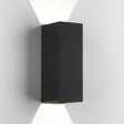 Astro Oslo 255 Outdoor Wall Light Textured Black –  from Amos Lighting + Home