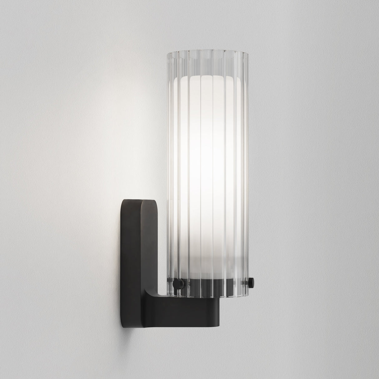 Astro Ottavino Bathroom Wall Light IP44 Matt Black –  from Amos Lighting + Home