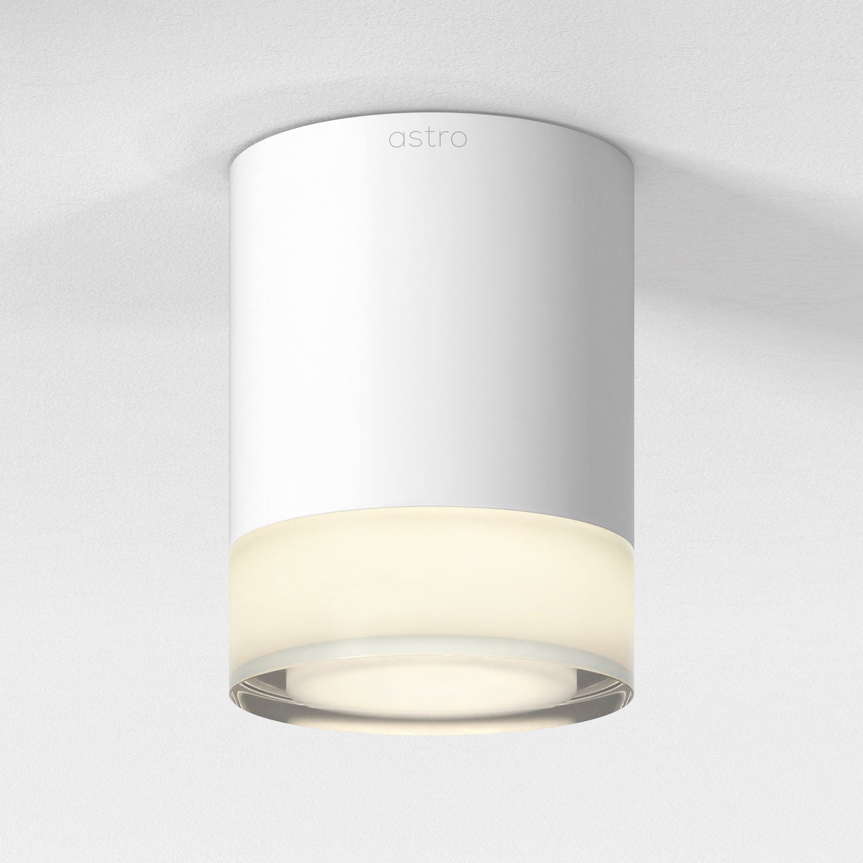 Astro Ottawa Flush Bathroom Ceiling Light IP65 Matt White –  from Amos Lighting + Home