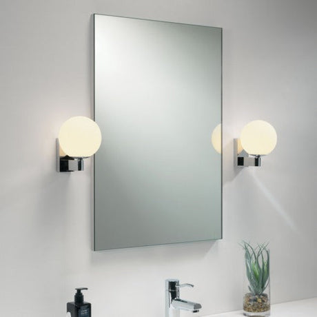 Astro Sagara Bathroom Wall Light, Polished Chrome IP44 –  from Amos Lighting + Home