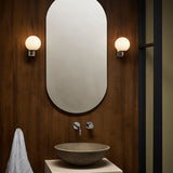 Astro Sagara Bathroom Wall Light, Polished Chrome IP44 from Amos Lighting + Home