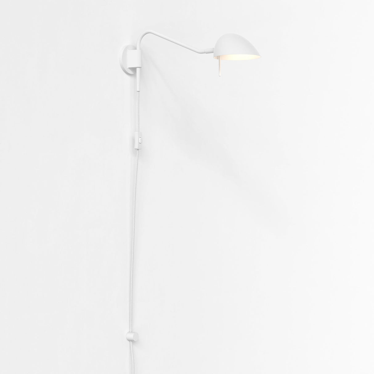 Astro Serge Plug-In Wall Light Matt White –  from Amos Lighting + Home