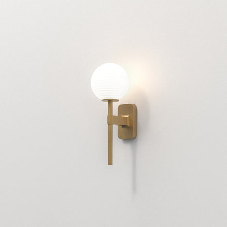 Astro Tacoma Single Antique Brass Frame Only –  from Amos Lighting + Home