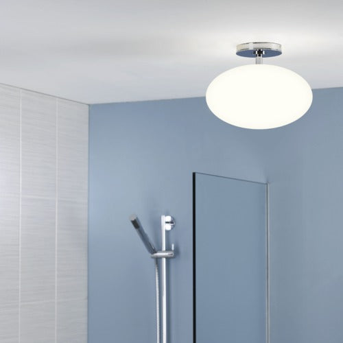 Astro Zeppo Bathroom Ceiling Light Polished Chrome IP44 –  from Amos Lighting + Home