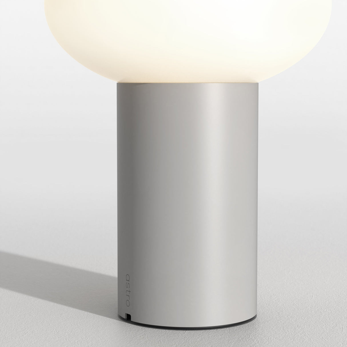 Astro Zeppo Portable Table Lamp Pebble Grey –  from Amos Lighting + Home