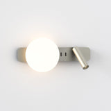 Astro Zeppo Reader Wall Light Matt Nickel –  from Amos Lighting + Home