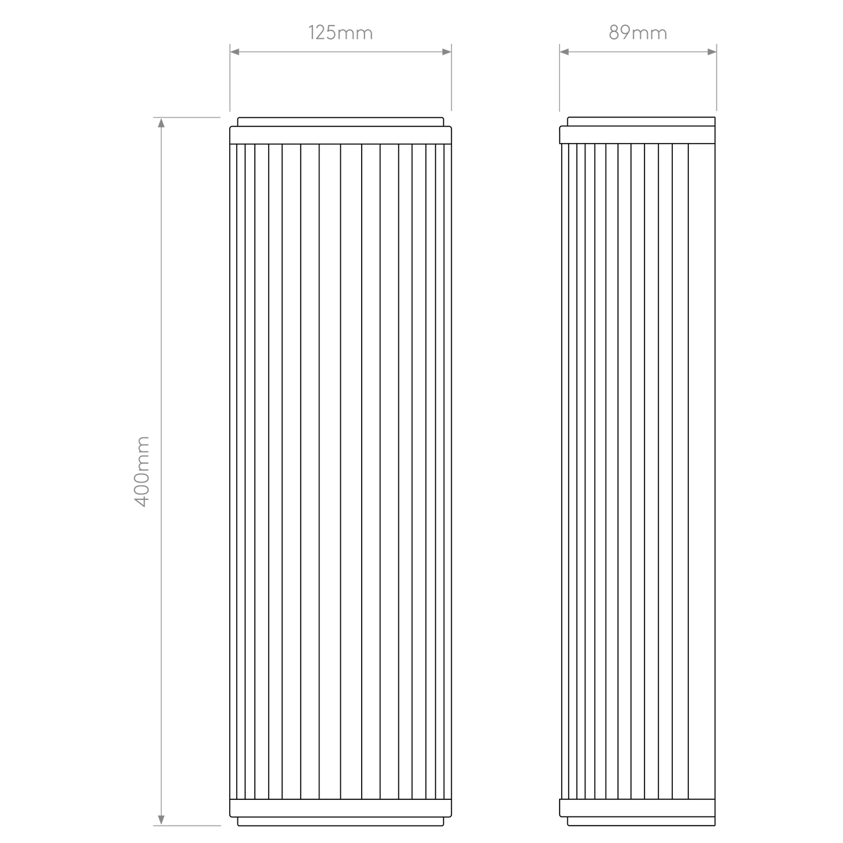 Astro Versailles 400 Phase Dimmable Bronze Bathroom Wall Light