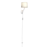 Astro Arbor Plug-In Matt White Interior Wall Light