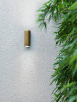 Astro Jura Twin Solid Brass Outdoor Wall Light